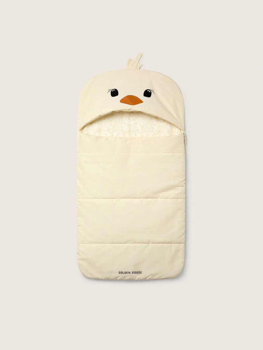 saco de dormir journey baby con forma de pollito en nailon acolchado