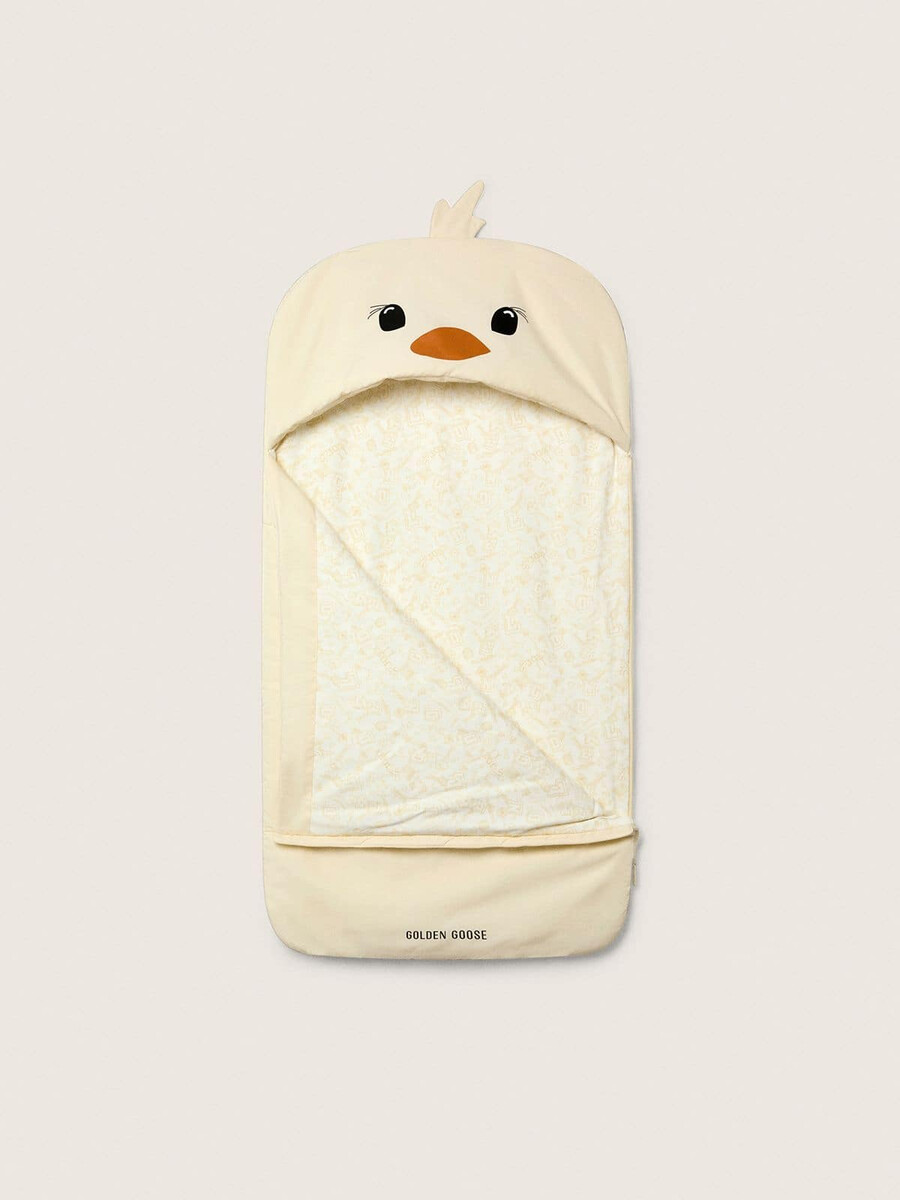 saco de dormir journey baby con forma de pollito en nailon acolchado