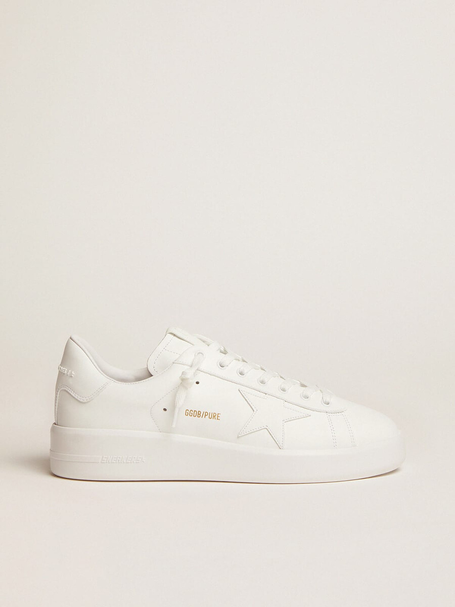 zapatillas purestar para mujer en piel blanca